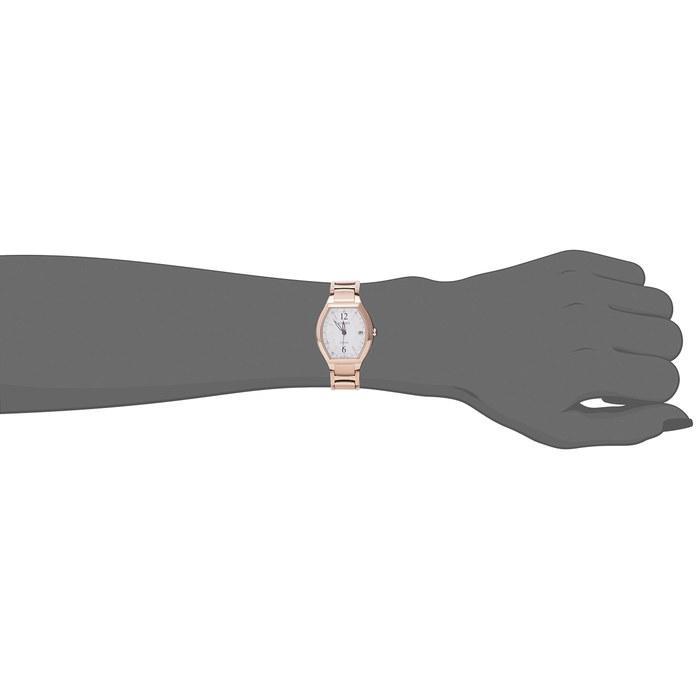 [Citizen] EXCEED ES9344-54W Women's Eco-Drive Radio Watch Pink Gold
