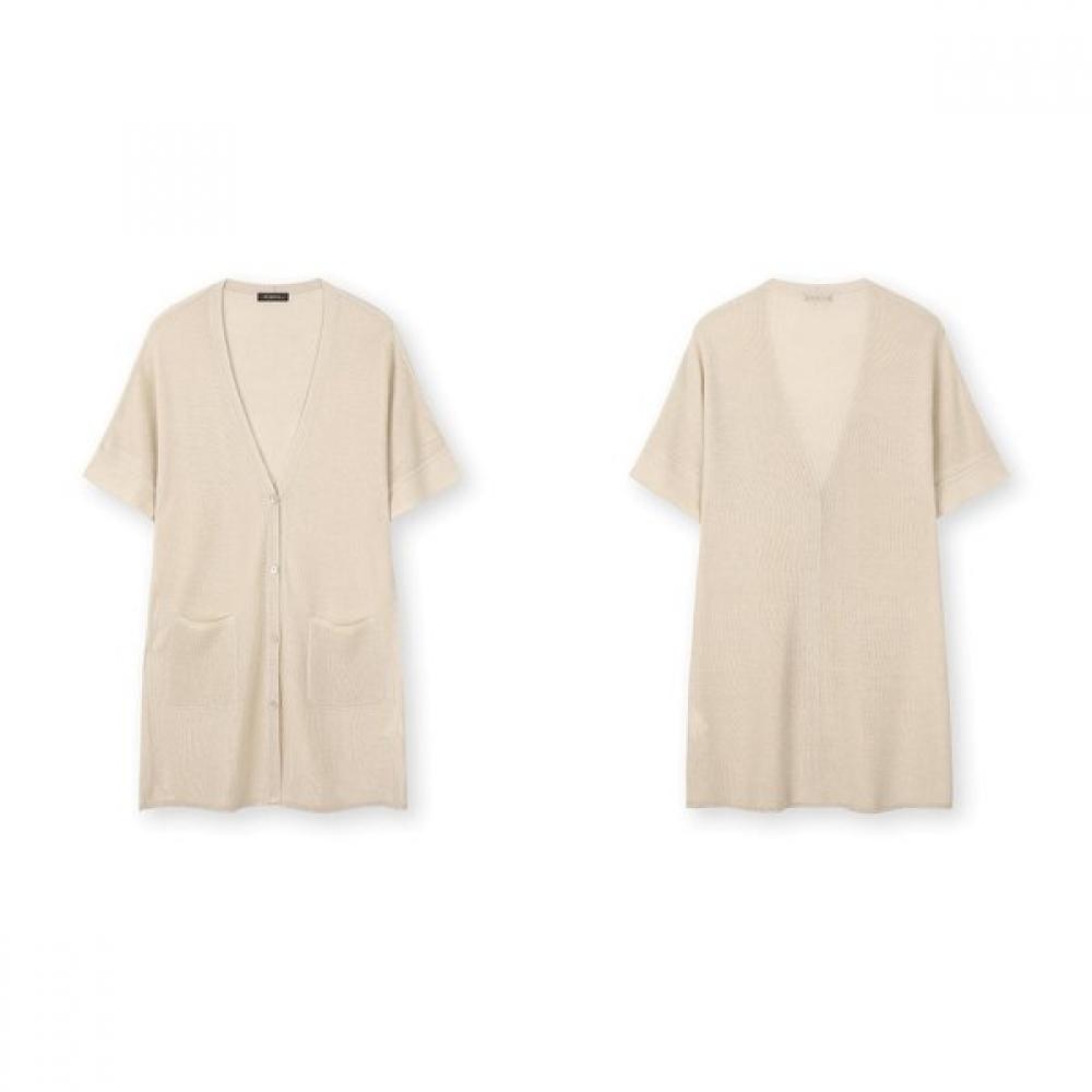 Furina Volume Soft V Neck Short sleeVe Knit Cardigan