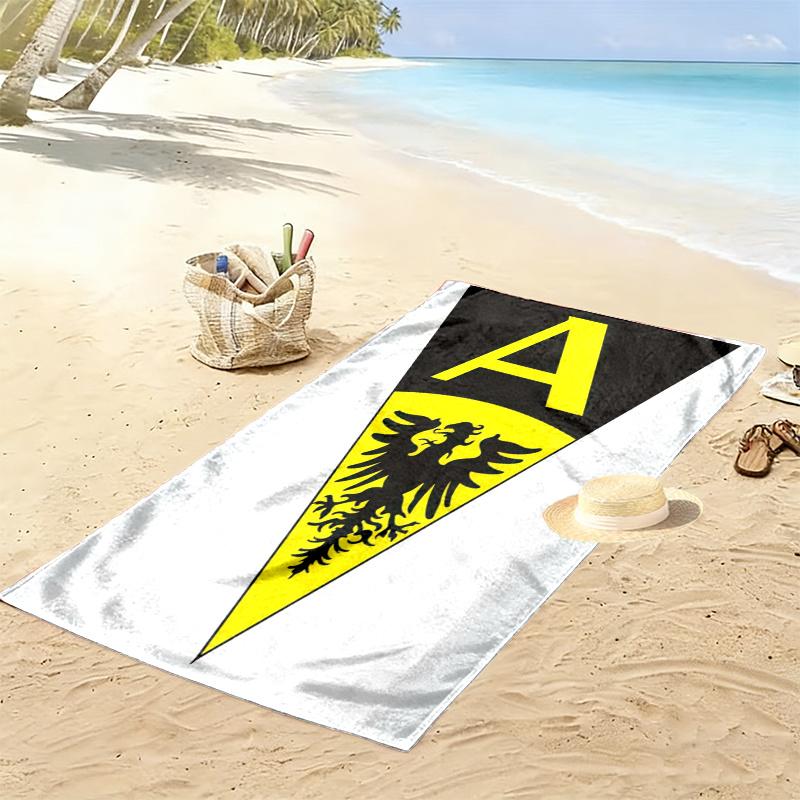 Alemannia Aachen Towel, Large Soft Quick Dry Towel for Beach Camping Swimming
