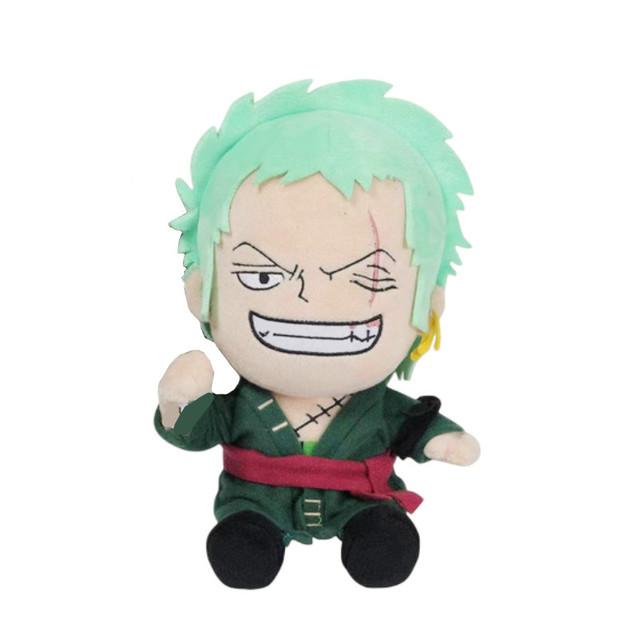 Japanese Anime 25Cm New One Piece Original Plush Toys Cartoon Figure Luffy Chopper Ace Roronoa Zoro Cute Stuffed Doll Xmas Gifts 25cm