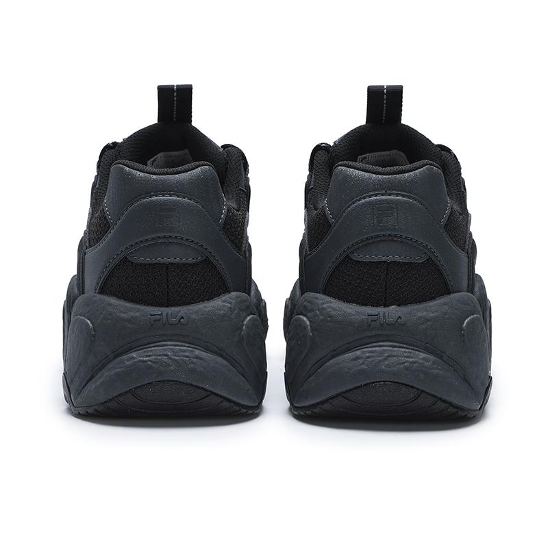 FILA Croissant Comfortable Versatile Shock Absorbing Non-Slip Warm Low-Top Running Shoes Women sneaker Black F12W441102FBD