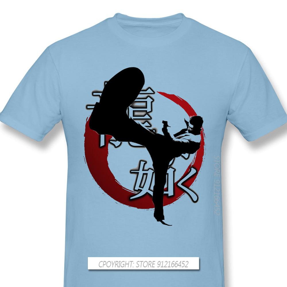 

Men Yakuza Kiwami Majima Yumi Game T-Shirt Funny Tops Kiryu Kazuma Pure 100% Cotton Tee Harajuku TShirt 4XL