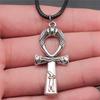 Kreuz Ankh Antikes Ägyptisches Amulett Anhänger Antike Bronze Metall Brautkragen Halskette Bestseller