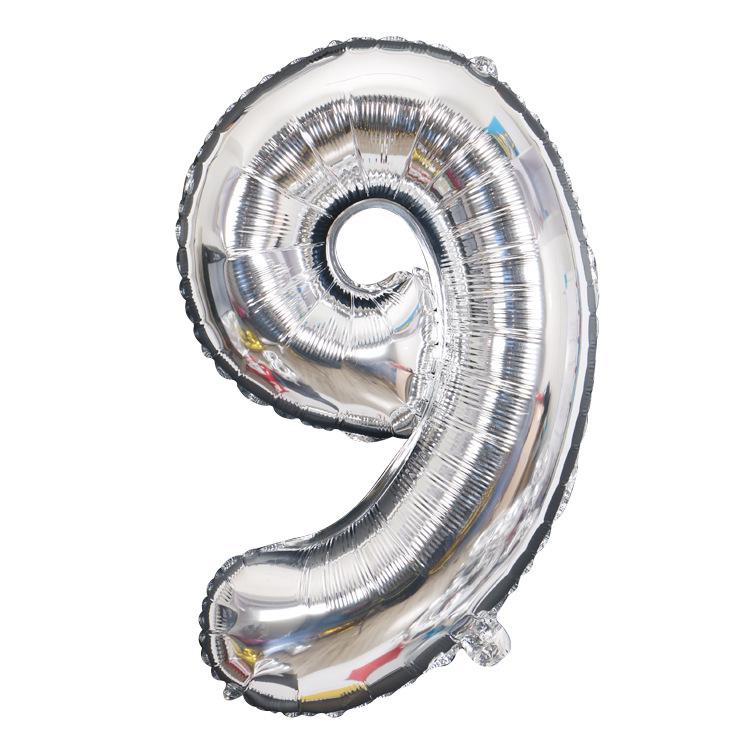 Gold Number Balloons 40 Inch Foil Balloon Adult Kids Birthday Anniversary Decoration Party Gold 0 1 2 3 4 5 6 7 8 9 Balloon