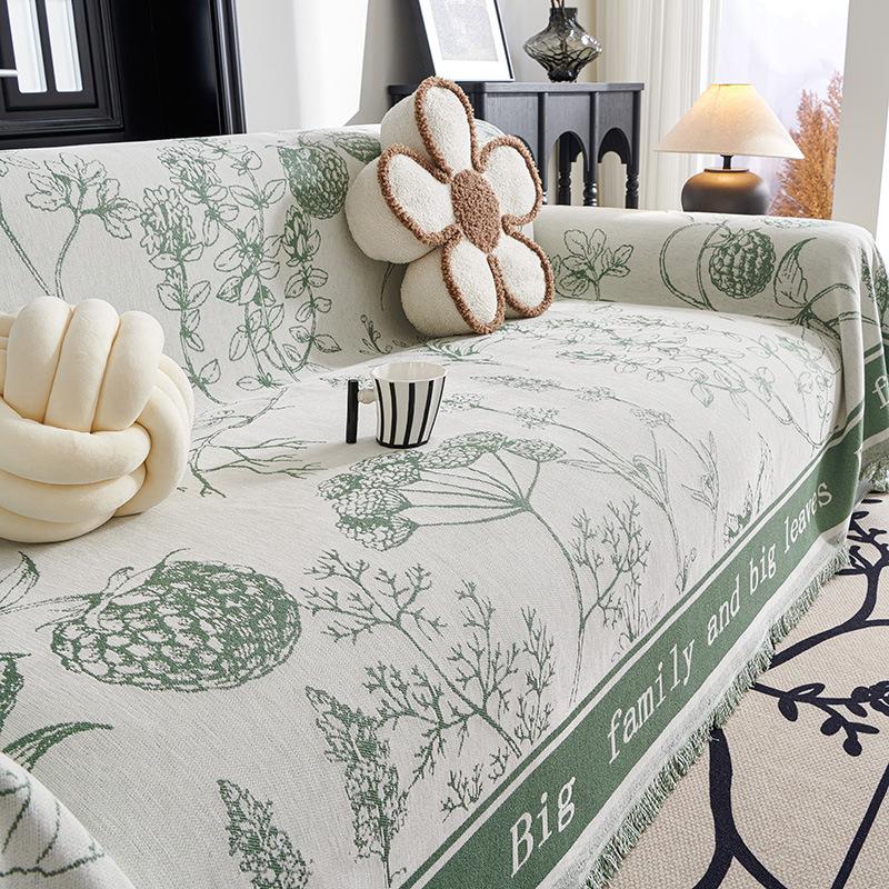 Четыре сезона универсальный утолщенный чехол для дивана из шенилла универсальный чехол — фото 3