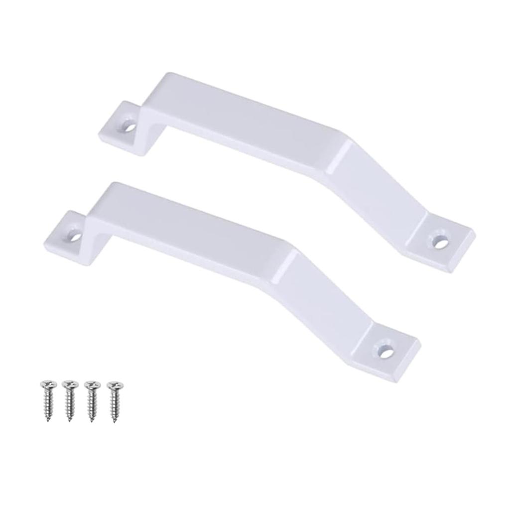 2Pieces Multipurpose Barn Door Handles 6.10Inch Sturdy Aluminum Alloy Hardware for Shoe Cabinets and Bookcases