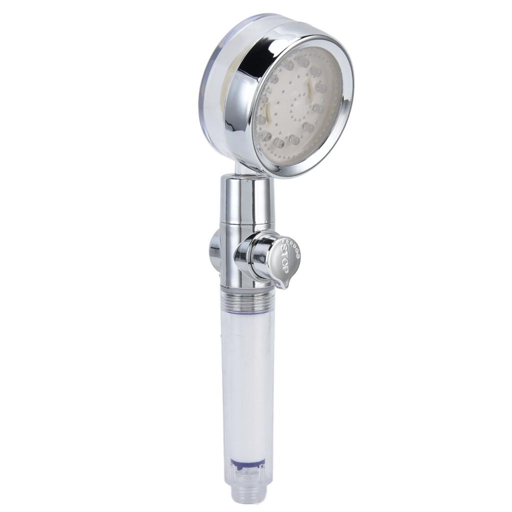 Colorful LED Shower Filter Handheld Shower Heads with Hydraulic Pressure Controlled