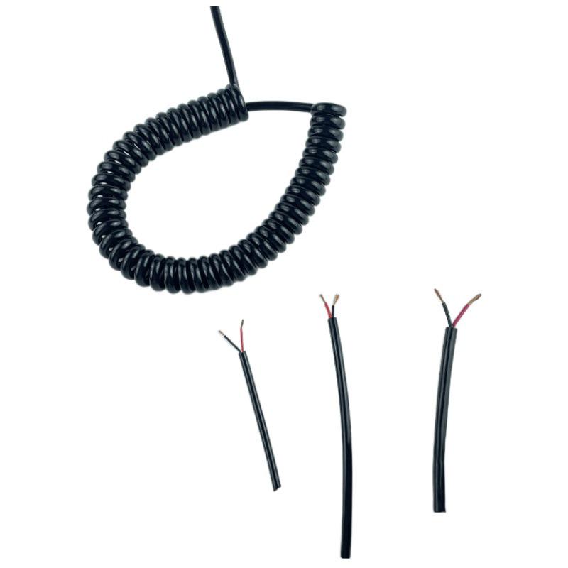 Multi-core PU Spiral Wire: 2 To 10 Cores