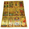 New Plastic Rider Waite Tarot Hot Stamping Gold Foil Tarot Exquisite Board Game Divination Cards For Collection
