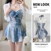 2025 Women's Slimming Tummy-Covering Fairy Style Skirted Swimsuit