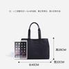 Fashion Shoulder Bag Oxford Cloth Portable Large Capacity Versatile Tote Bag Lightweight Travel Men's and Women's Bag