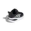 (TD) Adidas Fortarun Elastic Lace Top Strap 'Black White' Baby FZ5499