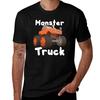 Monster Max Truck Kids Garage Tshirt Moisture Wicking Athletic Tshirt