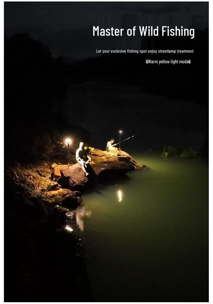 Rechargeable Outdoor Folding Camping Lantern and Work Light