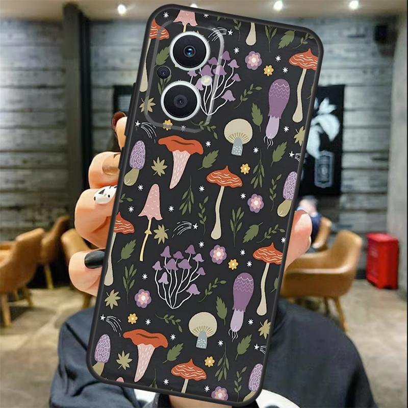 Trippy Mushroom Case For OPPO Reno 13 13F 12 F 11 8T 7 8 10 Pro OPPO Find X8 X6 Pro X3 X5 Lite Cover Coque