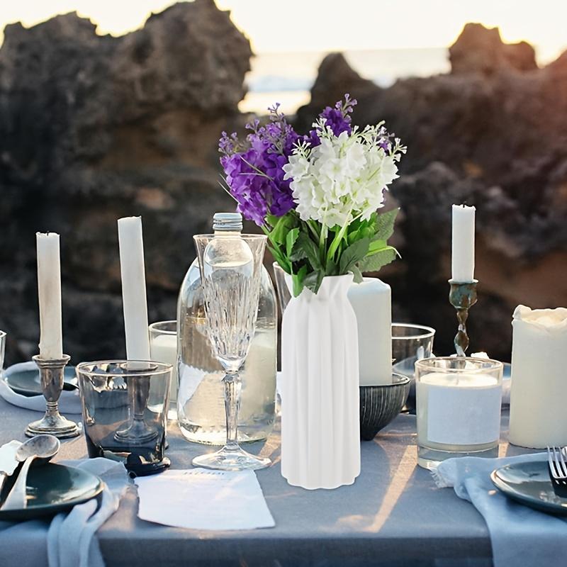 3 Stück/Set Künstlicher Lavendelstrauß, Seidenhyazinthe Kunstblumen für Heim-, Büro-, Hochzeitsdekoration, Lila