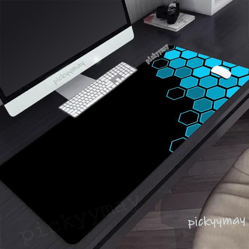 Technology Large Mouse Mat Gaming Mousepad Big Gamer Mousepads Rubber Keyboard Mats Desk Pad Geometric Mouse Pads