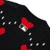 New MLB Knitwear Unisex Black 3AKCH0224-50BKS