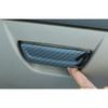 For Ford Focus 2012-2018 Carbon Fiber Interior Storage Box Handle Cover Trim 2PC