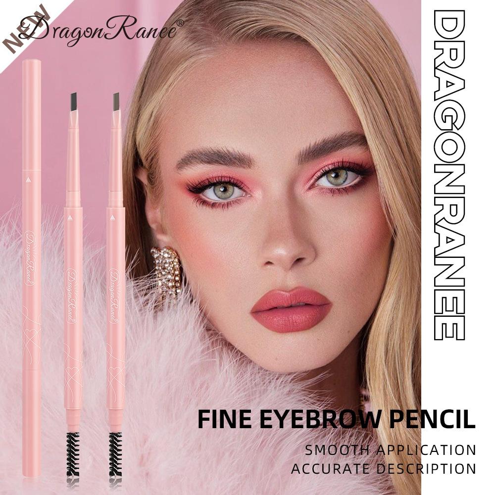 Dragon Ranee Ultra-Fine 0.5mm Triangle Brow Pencil - Waterproof, Sweatproof, Natural Look
