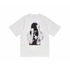 New K-pop Black and White Portrait Pattern Printed Loose Short-sleeved Men's and Women's Casual Round-neck T-shirt