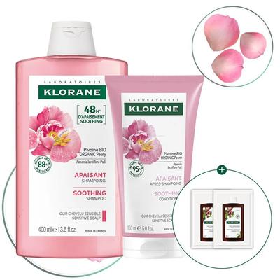 [Sensitive Scalp & Scalp Soothing] Peony Shampoo 400ml + Scalp Pack 150ml