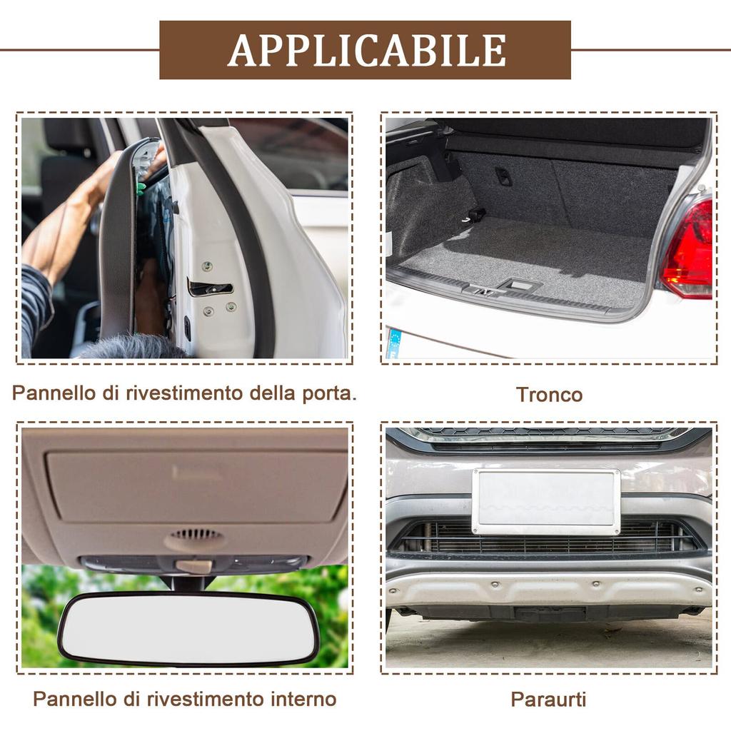 Generic Car Fender Retainer Clip Rivet Assortment Door Panel Trim Splash Shield Push Pin for 6mm Hole Accessories