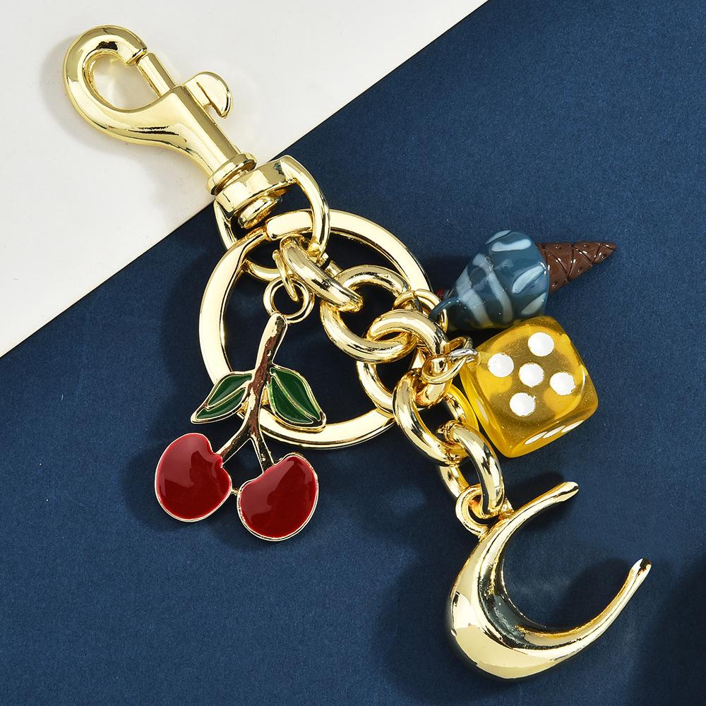 Premium Loving Cherry-shaped Letter, Small Pendant, Keychain, Bag Charm, Pendant Decoration