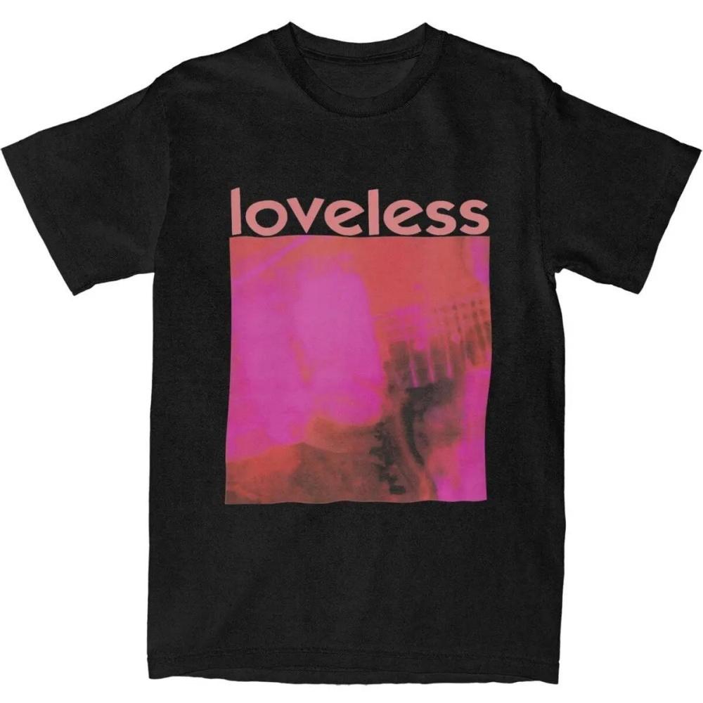 

Cotton T Shirt Men Women My Bloody Valentine Loveless T-Shirts Top Tee Clothes New Arrival T Shirts for Men S чёрный