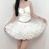 Jupon sans cerceau Crinoline Robe de bal blanche Jupes jupon Jupon de mode Robe de mariée
