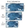 Cloud Starry Sky Mouse Pad Large Computer Office Game Table Mat Rubber Anti-slip Stitched Keyboard Mats 90x40 XXL Desk Pads