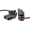LMoDri Motorcycle Customizable  Modified Handlebar Multi-function Headlight Switches Start Steering Switch Horn Double