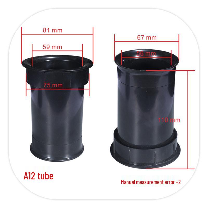 Speaker Bass Reflex Tube, 18mm-144mm, for Audio System Sound Guide, 2in-18in Air Vent Hole, Brand New.
