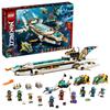 LEGO Ninjago Podmořská bitevní loď Bounty 71756, Hračka, Stavebnice, Dárek, Ninja, Vozidlo, Moře, Pro kluky, Od 9 let