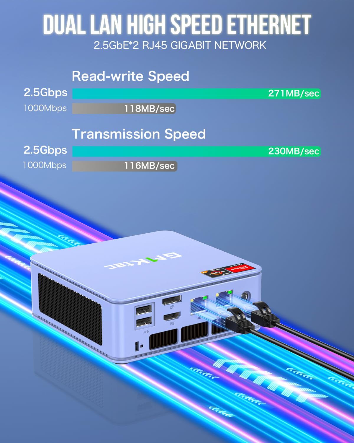Cumpără GMKtec Mini PC AMD Ryzen 7 5825U Max mini PC SSD Windows11