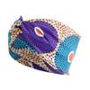 New African Floral Print Headband Twist Style Women's Sports Yoga Elastic Hairband Fashion Salon Make Up Hair Wrap Headwear