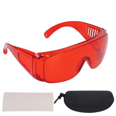 Laser Safety Glasses 180?532nm Laser Strong Light Protection Red Eye Safety Goggles for Fiber Optic