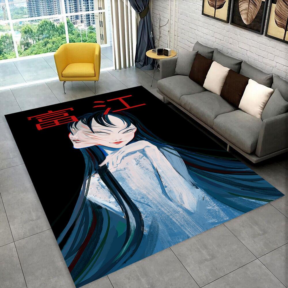 Horror Ito Tomie Kawakami Duch Kreskówkowy Dywanik Dywan do Salonu Sypialni Wystrój Domu, Dekoracja na Sofę Wycieraczka