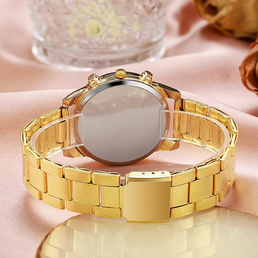 Fashion Ladies Business Steel Belt Diamond Watch Luxury Casual Round Rhinestone Butterfly Quartz Wristwatch Relogio Feminino