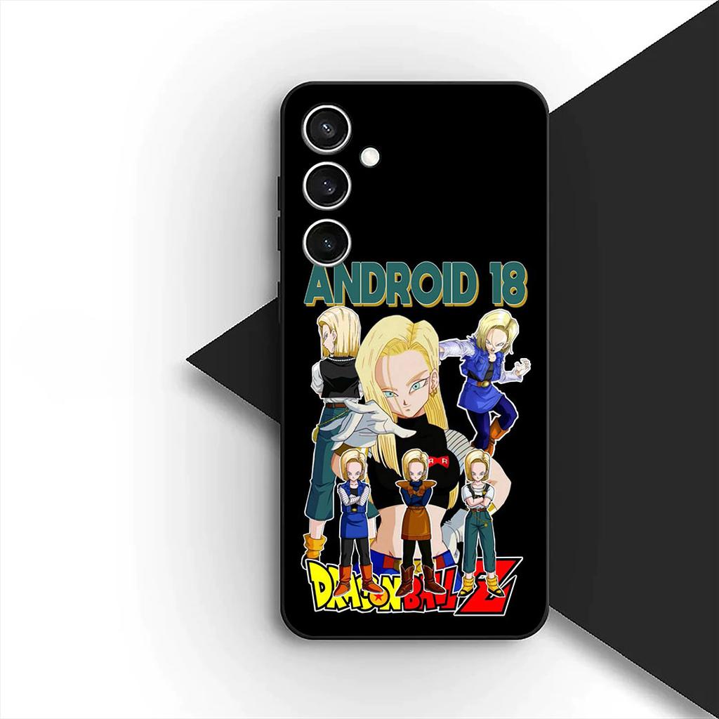 Android 18 Dragon Goku Ball Z Cover for Motorola Moto Edge 70 60 Fusion NEO Pro G Stylus G56 G96 G04 G05 20 Coque Phone Case