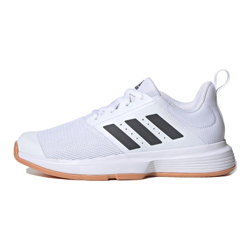 Adidas Essence Indoor Low Top Badminton Shoes Unisex Shoes White FU8400