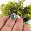Green Onyx Gemstone Jewelry, 925 Solid Sterling Silver Ring, Handmade Beautiful Silver Ring For Anniversary Gift