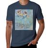 Edgar Degas Two Dancers, Pastel Blue T-shirt Funny T Shirts Cotton T Shirts With Prints T Shirt Man Designer T-shirt