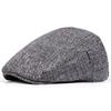 Unisex Furry Forward Hats Retro Beret Hat Fashion Newsboy Caps Spring Autumn Outdoor Leisure Hats Travel Accessories for Women Men