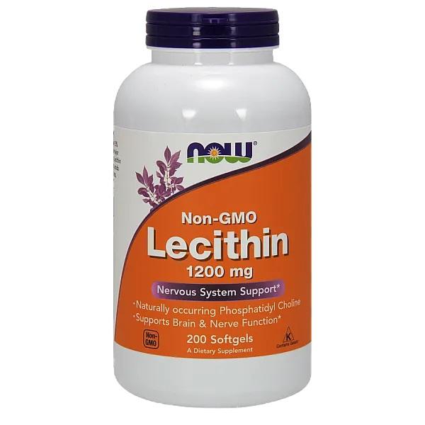 Now Foods LECYTYNA sojowa, 1200 mg.