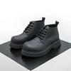 Fashion Male Shoes Outdoor Luxe for Men Motorcycle Boots Casual Men's Leather Low Top Walking Shoes Stylish Male Comfortable Ankle Boots