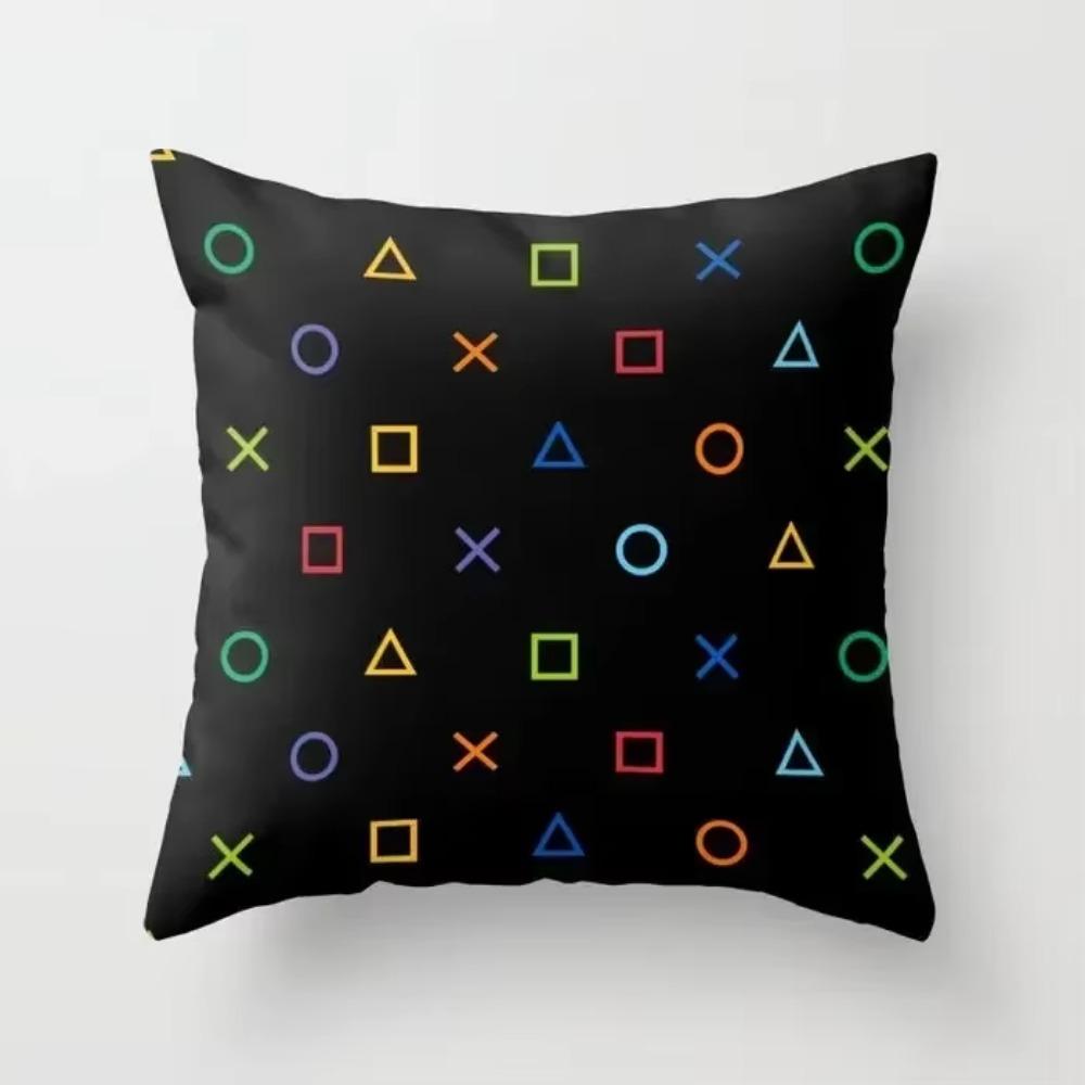Home Decor Cushion Covers Video Game  Vintage Pillow  Sofa Bed Seat   Gaming Fan Cushions