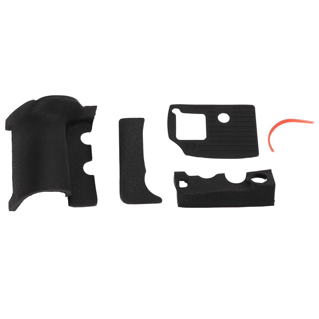 Grip Rubber Set Left Side Thumb Bottom Rubber Cover with Adhesive Repair Parts for Nikon D810
