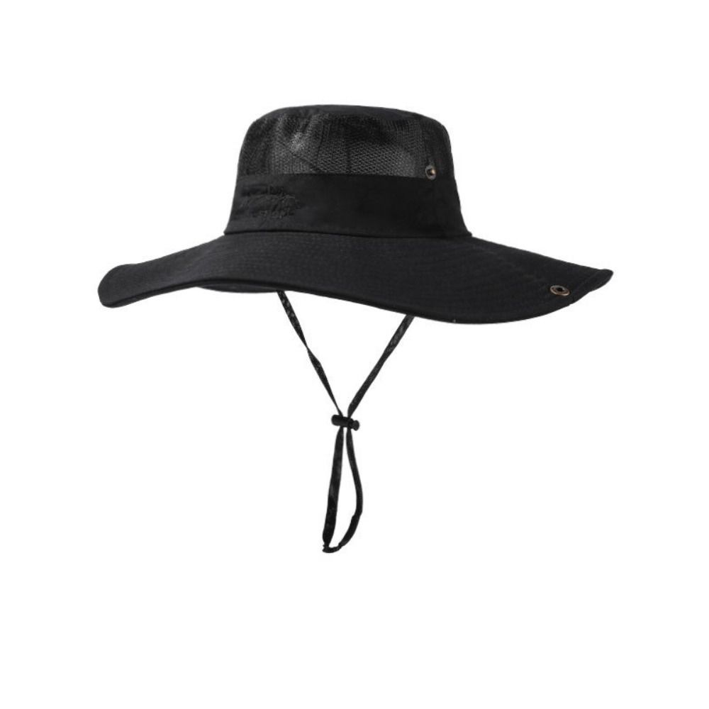 Big Eaves Fisherman Hat Breathable Bucket Hats Portable Fishing Hat  Spring/Summer