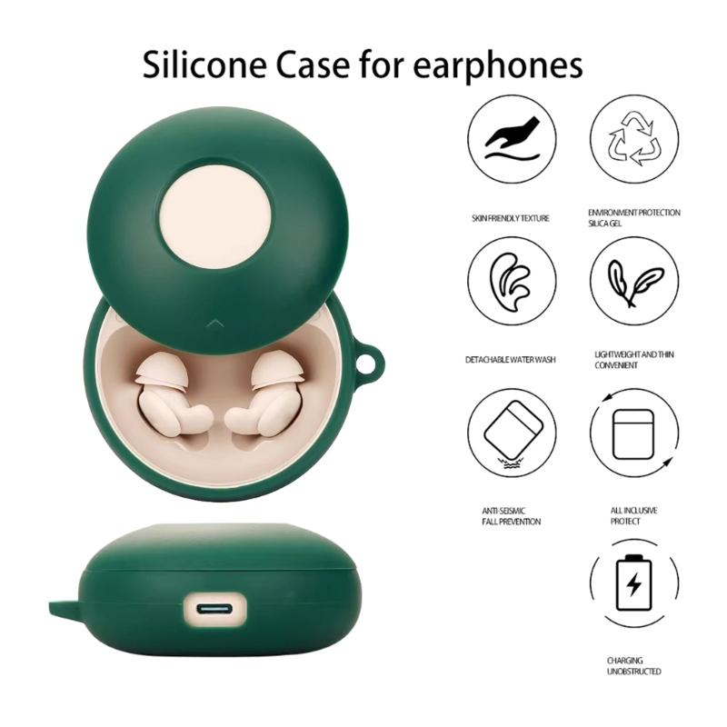 Protective Silicone Case AntiScratch for Sleep Earphone Nonscratch Cover Dustproof Housing